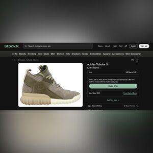 Men’s Adidas Tubular shoes in Excellent condition Retail $220